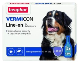 BEAPHAR VERMICON Line-on Pies L Powyżej 30kg 3x4,5ml