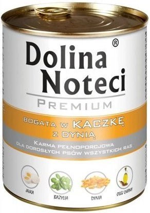 Dolina Noteci Premium Kaczka Z Dynią 800g