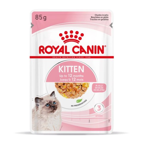 ROYAL CANIN Kitten Instinctive W Galaretce 12x85g