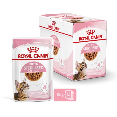 ROYAL CANIN Kitten Sterilised Sauce 12x85g