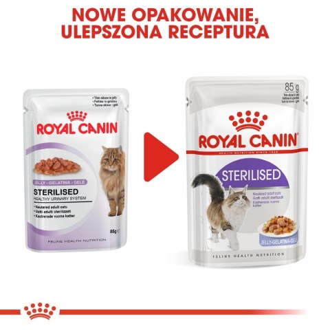 ROYAL CANIN Sterilised W Galaretce 12x85g