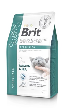 Brit GF Veterinary Diets Cat Sterilised 2kg