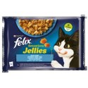 Felix Sensations Jellies Karma Dla Kota Smaki Rybne W Galaretce 4x85g