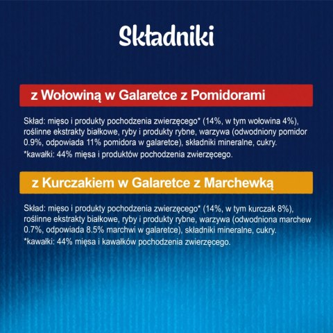 Felix Sensations Jellies Karma Dla Kota Wiejskie Smaki W Galaretce 4x85g