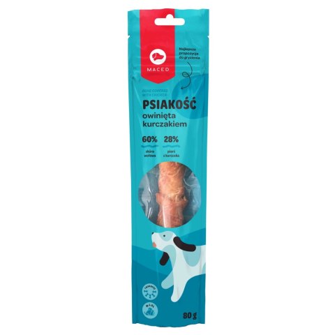 MACED Pałka Owinięta Kurczakiem 25 cm