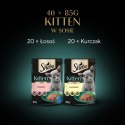 Sheba Kitten Wybór Smaków W Sosie Karma Dla Kociąt 40x85g