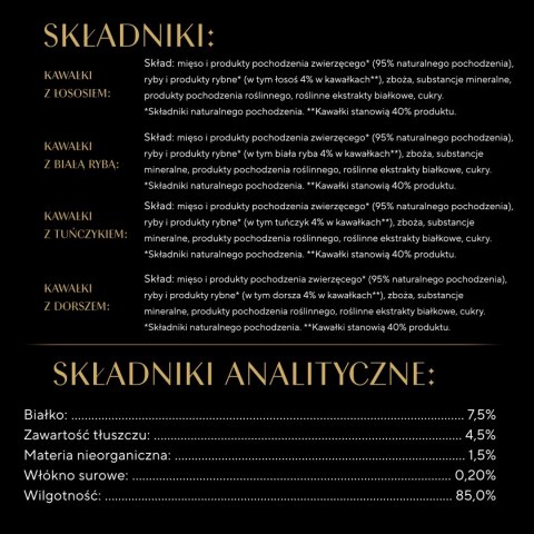 Sheba Sauce Collection Karma Dla Kota Rybne Smaki 40x85g