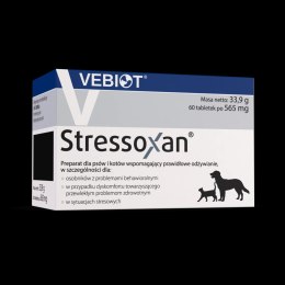 Vebiot Stressoxan Suplement Dla Psa 60 Tabletek