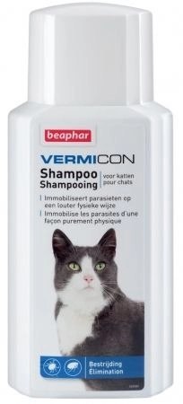 BEAPHAR Szampon Vermicon Dla Kotów 200ml