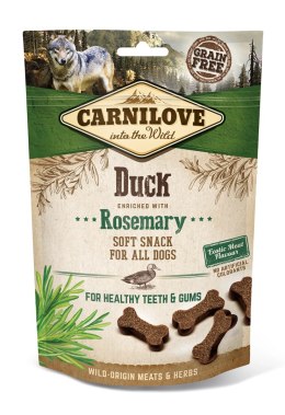 Carnilove Semi-Moist Snack Kaczka I Rozmaryn Dla Psów 200g