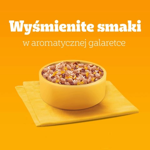 Pedigree Mokra Karma Dla Szczeniąt Mix Smaków Kurczak Z Ryżem, Jagnięcina Z Ryżem, Drób Z Ryżem I Wołowina Z Ryżem W Galaretce 1