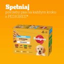 Pedigree Mokra Karma Dla Szczeniąt Mix Smaków Kurczak Z Ryżem, Jagnięcina Z Ryżem, Drób Z Ryżem I Wołowina Z Ryżem W Galaretce 1