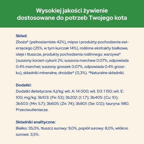 Purina Cat Chow Sterilised Bogata w Kurczaka 1,5kg + 2 Saszetki Gratis