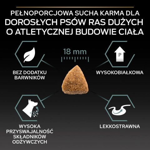 Purina Pro Plan Large Adult Athletic Optidigest Jagnięcina Z Ryżem 14kg