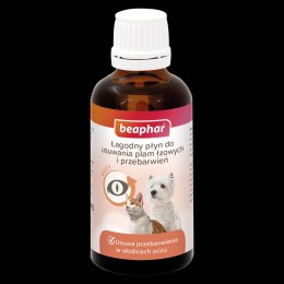 BEAPHAR Łagodny Płyn Do Usuwania Plam Łzowych I Przebarwień 50ml