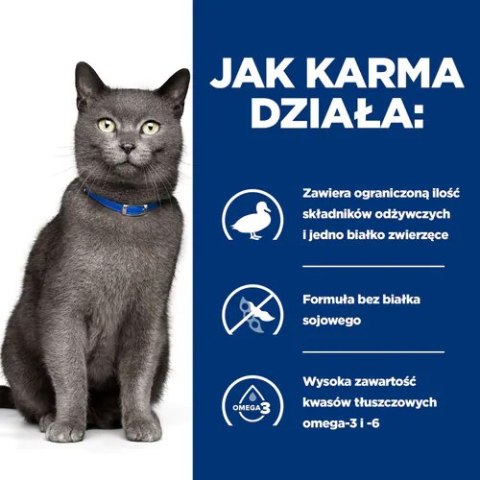 Hill's PD Prescription Diet Feline d/d Duck & Green Pea 1,5kg