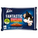 Felix Fantastic W Galaretce Z Kurczakiem I Wołowiną 4x85g