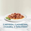 GOURMET Perle karma dla dorosłych kotów Mini Fileciki w sosie 4x85g