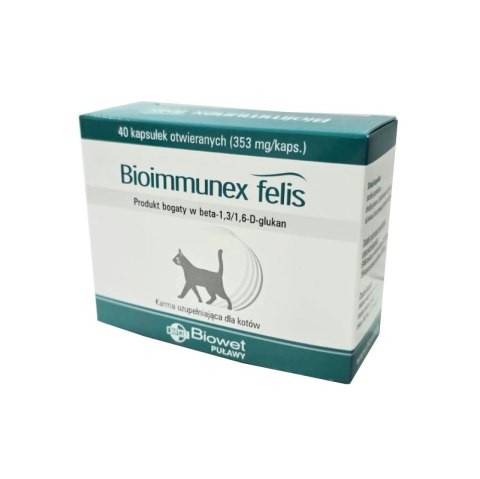 Biowet Bioimmunex Felis 40 Kapsułek