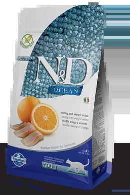Farmina N&D Ocean Feline Adult Herring&Orange 1,5kg