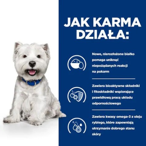 Hill's PD Prescription Diet Canine Derm Complete Mini 1kg