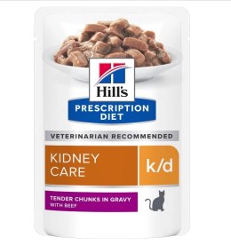 Hill's PD Prescription Diet Feline k/d Kidney Care Wołowina 85g