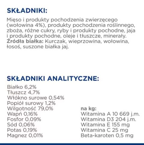 Hill's PD Prescription Diet Feline k/d Kidney Care Wołowina 85g