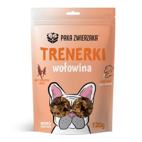 Paka Zwierzaka Trenerki Przysmak Dla Psów Wołowina 120g