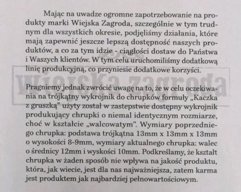 Wiejska Zagroda Kaczka Z Gruszką 2kg