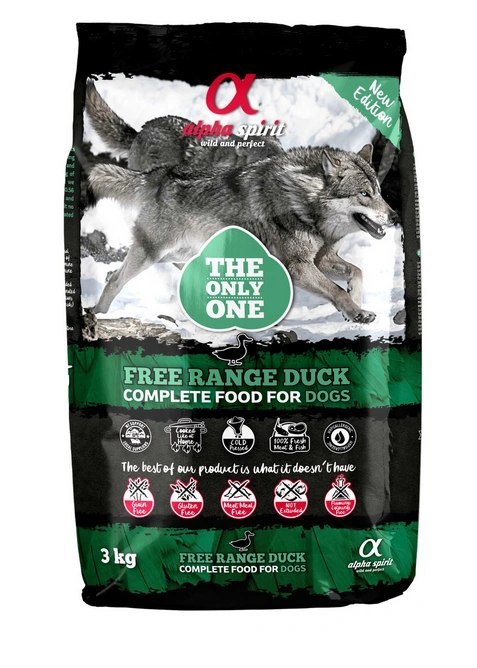 Alpha Spirit Free Range Duck 3kg