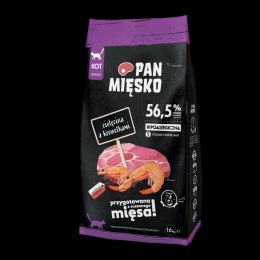 PAN MIĘSKO Cielęcina Z Krewetkami Dla Kota S 1,6kg