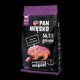PAN MIĘSKO Cielęcina Z Krewetkami Dla Kota S 5kg