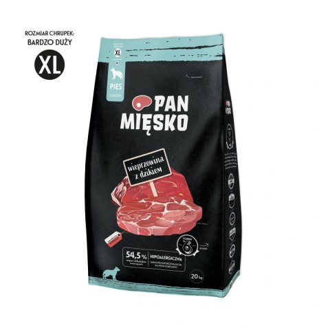 PAN MIĘSKO Wieprzowina Z Dzikiem XL 20kg