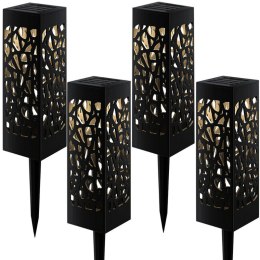 Lampa Ogrodowa Solarna Ozdobna 4 Szt.