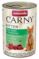 Animonda Cat Carny Kitten Wołowina, Kurczak + Królik 400g