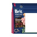 Brit Premium By Nature Junior L Z Kurczakiem 15kg