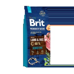 Brit Premium By Nature Sensitive Z Jagnięciną I Ryżem 15kg