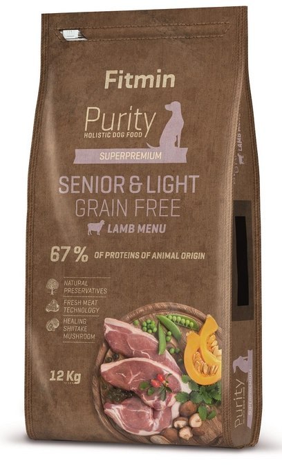 Fitmin Purity Senior Grainfree Light Lamb 12kg