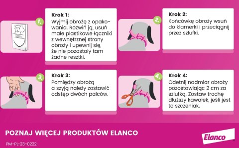 Bayer Kiltix Obroża Na Kleszcze I Pchły Dla Psa 38cm