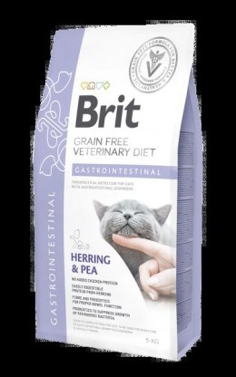 Brit Grain Free Veterinary Diet Cat Gastrointestinal Śledź Z Groszkiem 2kg
