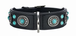 Hunter Sioux Skórzana Obroża Dla Psa Czarna 60cm