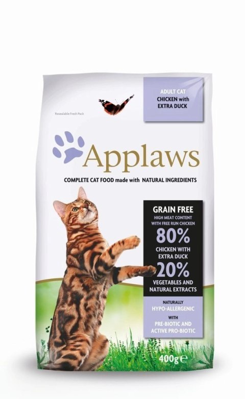 APPLAWS Complete Dry Adult Chicken With Duck 400g