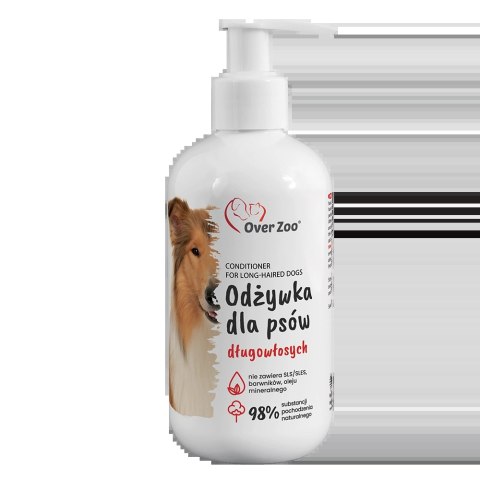 OVER ZOO Odżywka Dla Psów Długowłosych 240ml