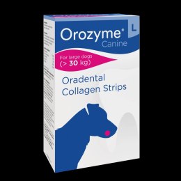 Orozyme Oradental Collagen Strips Kolagenowe Płatki Czyszczące Dla Psa L 141g