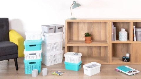 Curver Infinity Pojemnik Z Przykrywką Biały 17l