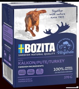 BOZITA Dog Indyk W Galarecie 370g