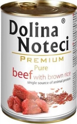 Dolina Noteci Premium Pure Wołowina Z Ryżem Brązowym 800g