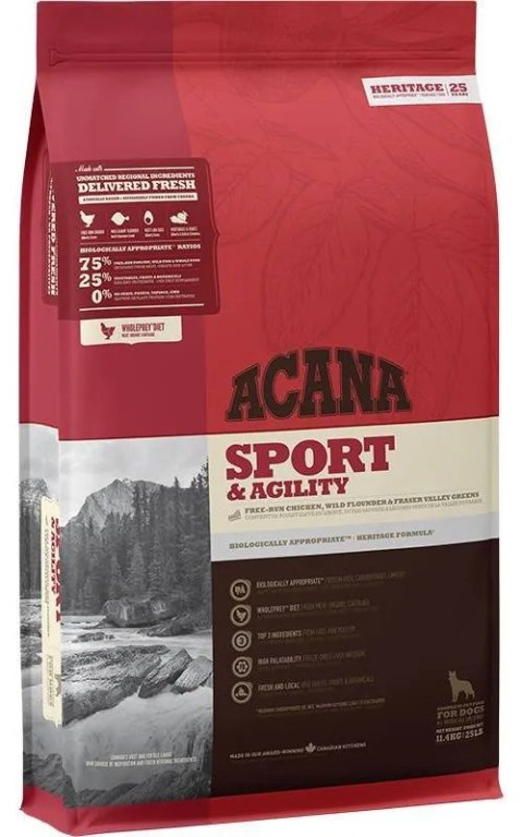 Acana Heritage Sport & Agility 11,4kg
