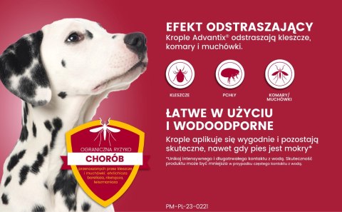 Bayer Advantix Krople Na Kleszcze I Pchły 2,5ml
