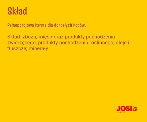 JosiCat Josera Tasty Beef 10kg